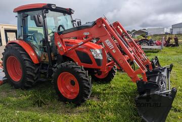 Near New Kioti RX8030 CAB Tractor Includes Loader & 4IN1 Bucket PLUS SLASHER - IN STOCK!!