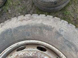Qty4 x Truck Tyres & Rims - picture0' - Click to enlarge