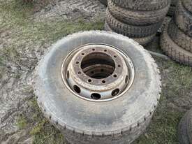 Qty4 x Truck Tyres & Rims - picture0' - Click to enlarge