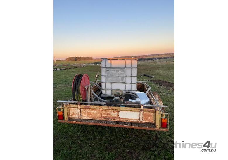 caption Fire Fighting Trailer