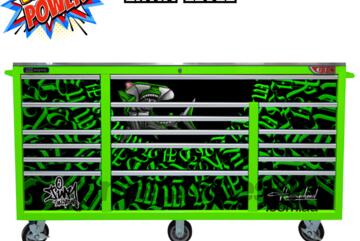 296Pc Entry Diesel Power 17 Drawer 72 Hammerhead Tool Kit (Blue)