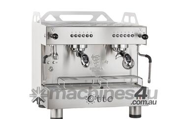 Bezzera Otto White Compact 2 Group Espresso Machine Bzottocde2Iw1