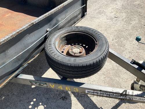 caption 2015 J.S.T. Trailers 8x5 8x5 Box Trailer