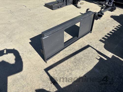 Skid Steer to Euro Hitch Adapter Bracket