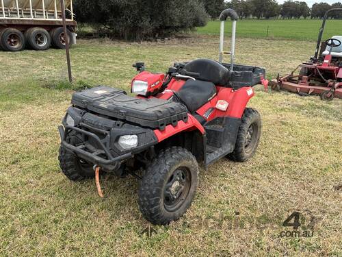 caption 2010 POLARIS SPORTSMAN 550EFI
