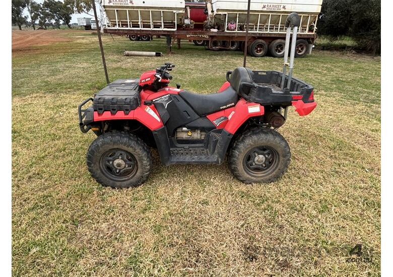 caption 2010 POLARIS SPORTSMAN 550EFI