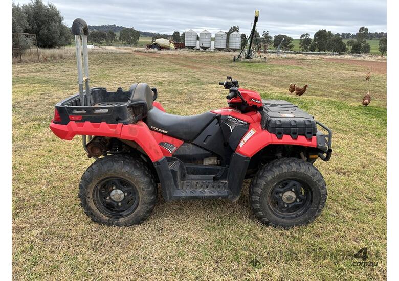 caption 2010 POLARIS SPORTSMAN 550EFI