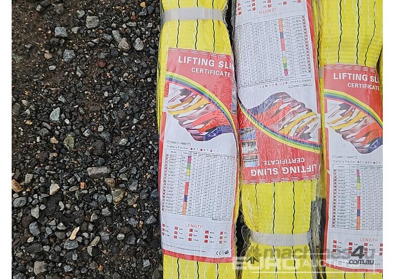 Unused 3T*2M  Webbing Slings (4 of) 