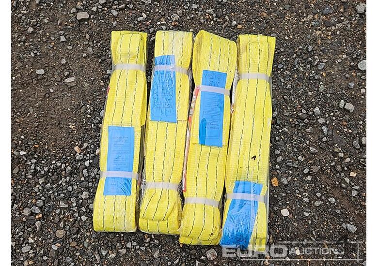 Unused 3T*2M  Webbing Slings (4 of) 