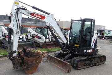 Bobcat E555Z Long Arm Excavator