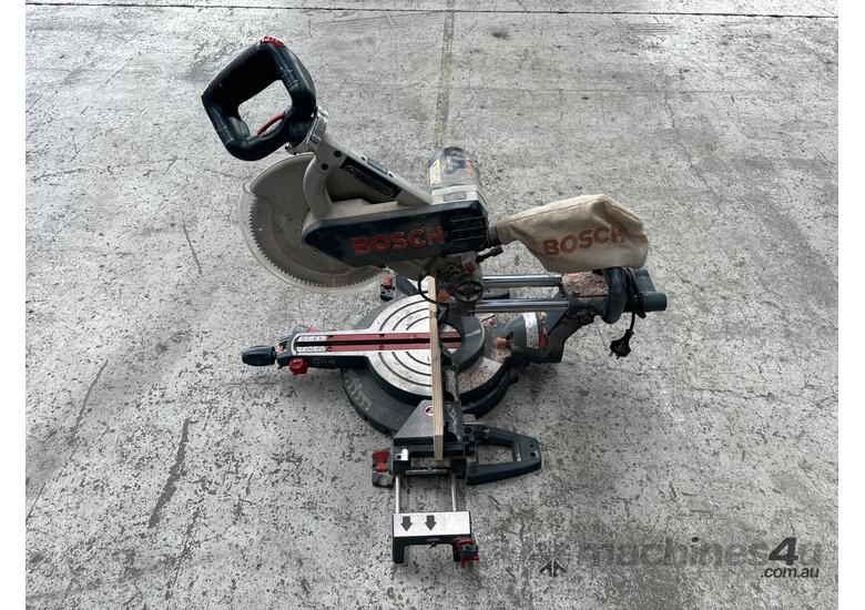 caption 2010 Bosch CGM 12SD Professional Mitre Saw **UNRESERVED**