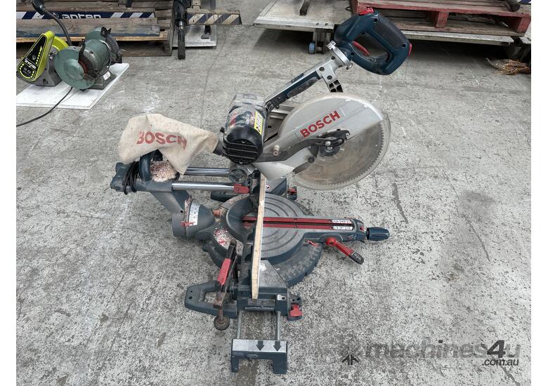 caption 2010 Bosch CGM 12SD Professional Mitre Saw **UNRESERVED**