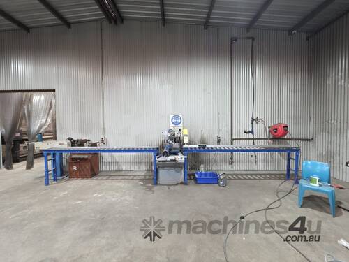 Industrial Metal Bandsaw with SawGear Digital Measuring System – 3 Phase