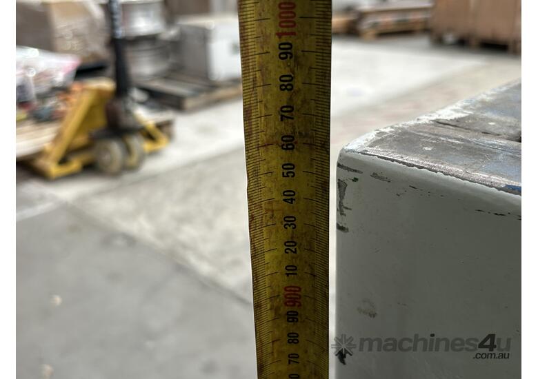 Mobile Steel Fabricated Workbench With Vice