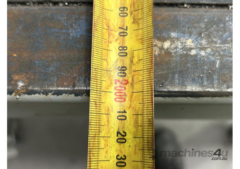 Mobile Steel Fabricated Workbench With Vice