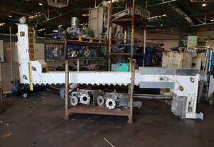 Motorised Bucket Elevator Conveyor with Spares - 4.5m High