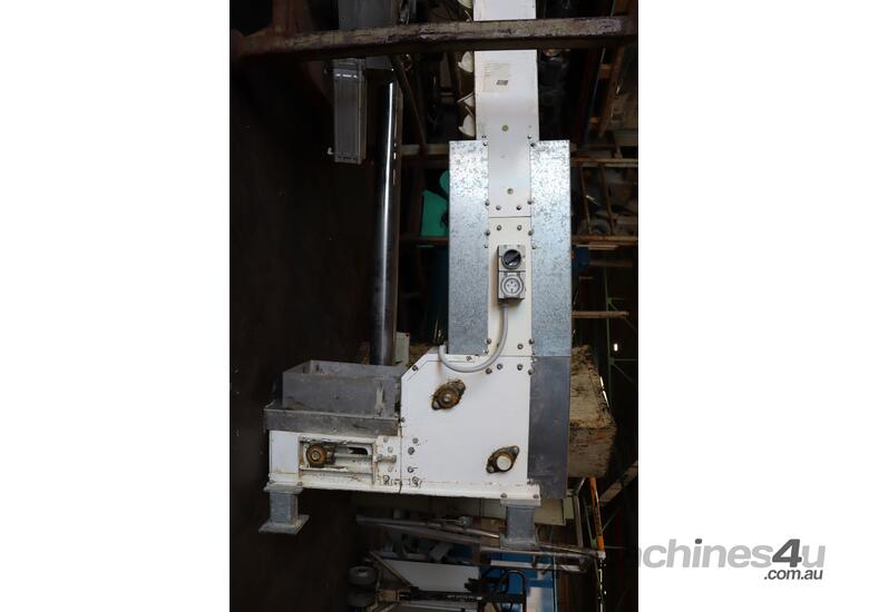 Motorised Bucket Elevator Conveyor with Spares - 4.5m High