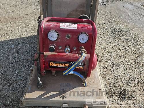 24v Air Compressor in Steel Box 