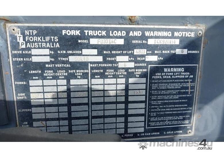TCM FD30T4C Forklift