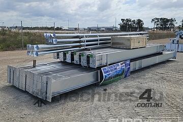 Unused 2025 BLUESEA Galvanised Steel Frame Building, 100'x50'x18'