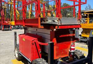 2015 Snorkel S3370RT V4 Rough Terrain Diesel Scissor Lift