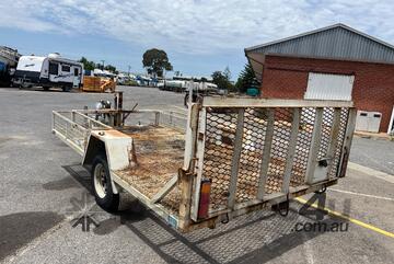 2009 JG Schultz T20 Single Axle Plant Trailer