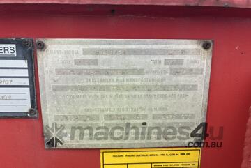 2007 Haulmark 3ST37 B-Double Lead Skeletal Trailer