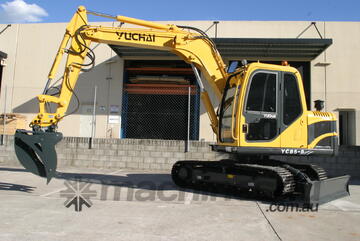 YC85-9 Yuchai 2026 Model Excavator 8.5T + Attachments & Warranty!