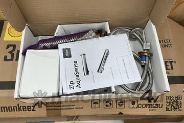 Crate Of Un  Assorted Stainless Steel Taps And Fittings