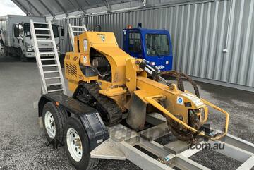 Vermeer SC30TX Stump Grinder & Trailer Combination