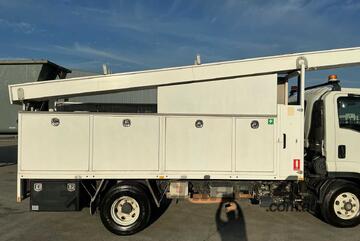 2019 Isuzu FRR 107-210 Service Body Day Cab