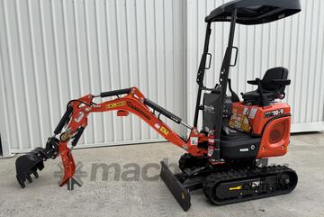Mini Excavator 1.0 T Rhinoceros XN10-9   2026 MODEL - Complete Attachments Package