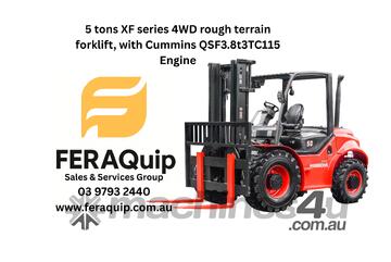 FERAQuip 5 tons 4WD Rough Terrain Forklift