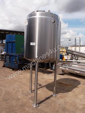 Stainless Steel Jacketed Tank - Capacity: 1,000Lt.