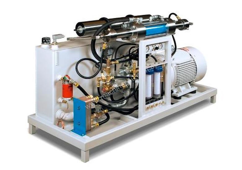 caption WSI WATERJET INTENSIFIER.