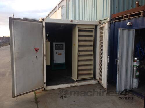 279kVA Standby Rated Genset Mounted in Container