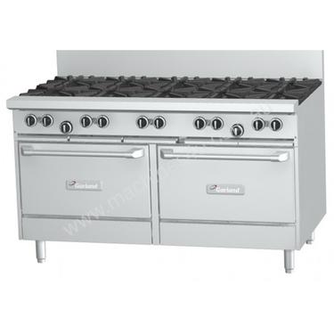 Garland GFE60-10CC 10 Open Top Burners 2 Convection Oven