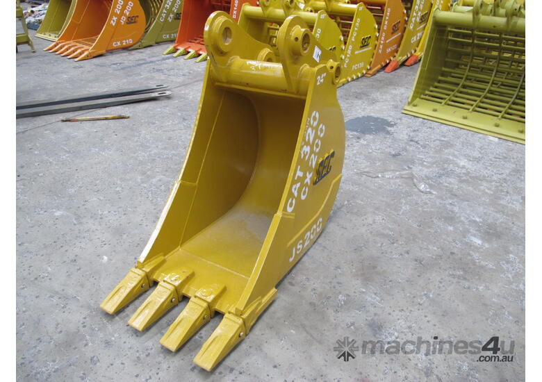  SEC 20 Ton Trenching Bucket for Caterpillar CAT320 - Includes Pin, 600mm Width