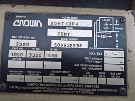 Crown Forklift 20MT130A Walky Stacker - picture1' - Click to enlarge