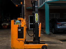 NYK Electric reach stand behind 1.2 tonne forklift - picture1' - Click to enlarge