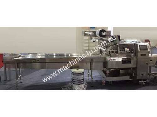 Horizontal Flow Wrapper (Electronic, Rotary Jaw) - Stainless Steel