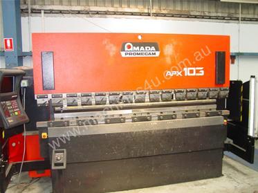 caption Amada APX103 Upstroking Press Brake