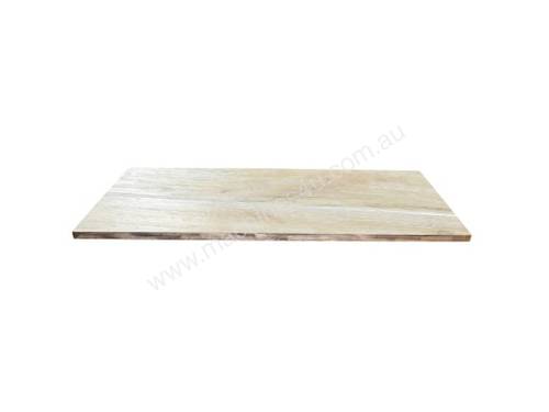 F.E.D. SL-RE128LB Light Benchwood Rectangle1200x700mm Solid Wood Table Top