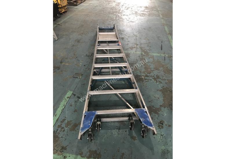Used Ullrich Ullrich Aluminium 2 Meter Platform Step Ladder Light