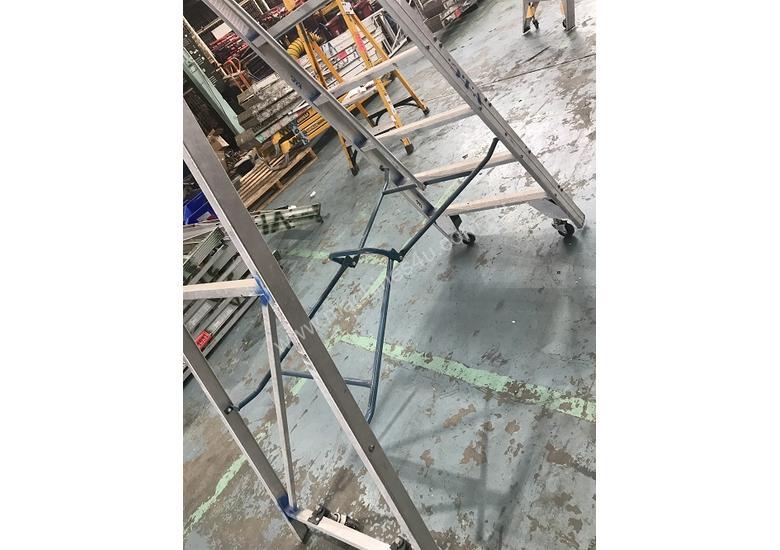 Used Ullrich Ullrich Aluminium 2 Meter Platform Step Ladder Light