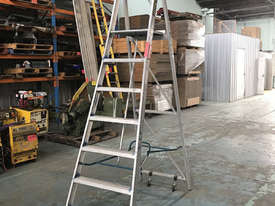 Ullrich Aluminium 2 Meter Platform Step Ladder Light Weight - picture0' - Click to enlarge