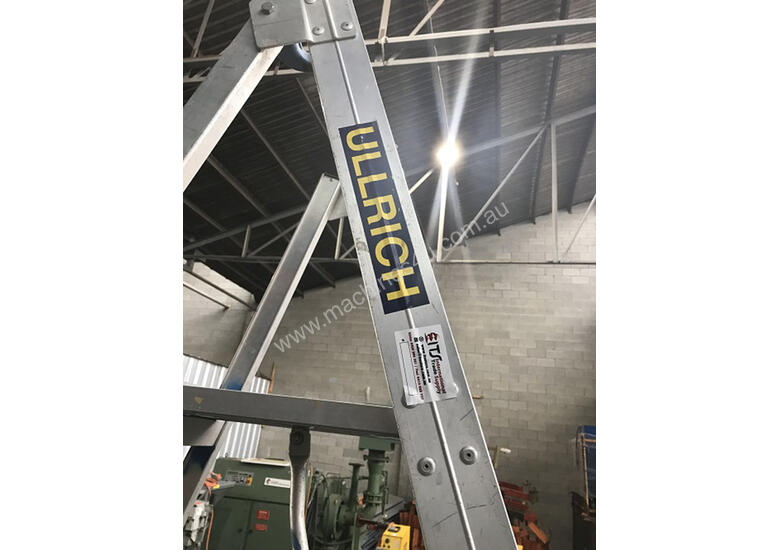 Used Ullrich Ullrich Aluminium 2 Meter Platform Step Ladder Light
