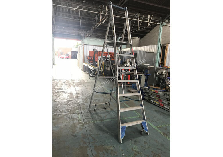 Used Ullrich Ullrich Aluminium 2 Meter Platform Step Ladder Light