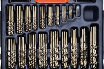 Metric 135 Precision HSS Drill Set - 170 Pieces 1 - 10mm 0.5mm Increments