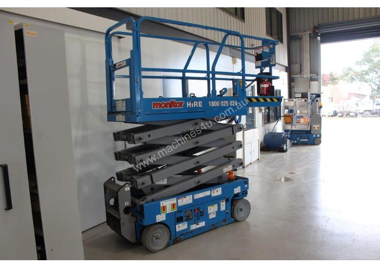 caption Scissor Lift - 19' (7.79m) Narrow Electric